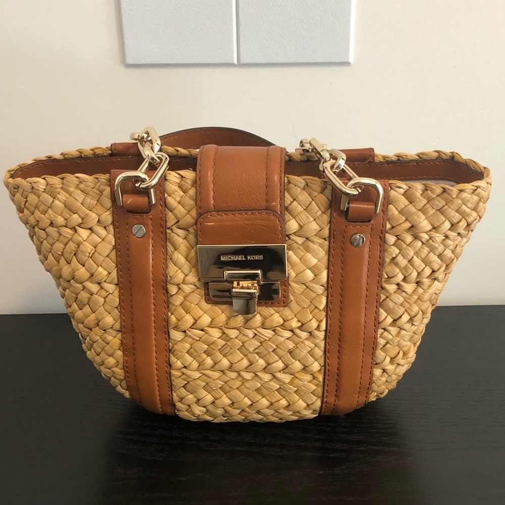 Authentic Michael Kors Small Braided Tote